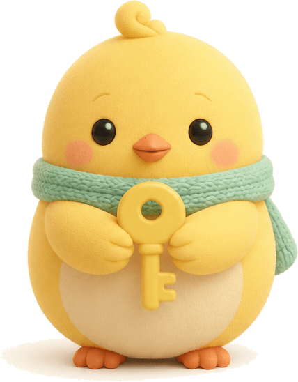 Nesty offering a small key